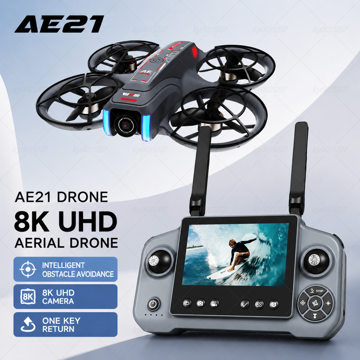 Drone Surveying - New AE21 Mini 8K FPV Drone