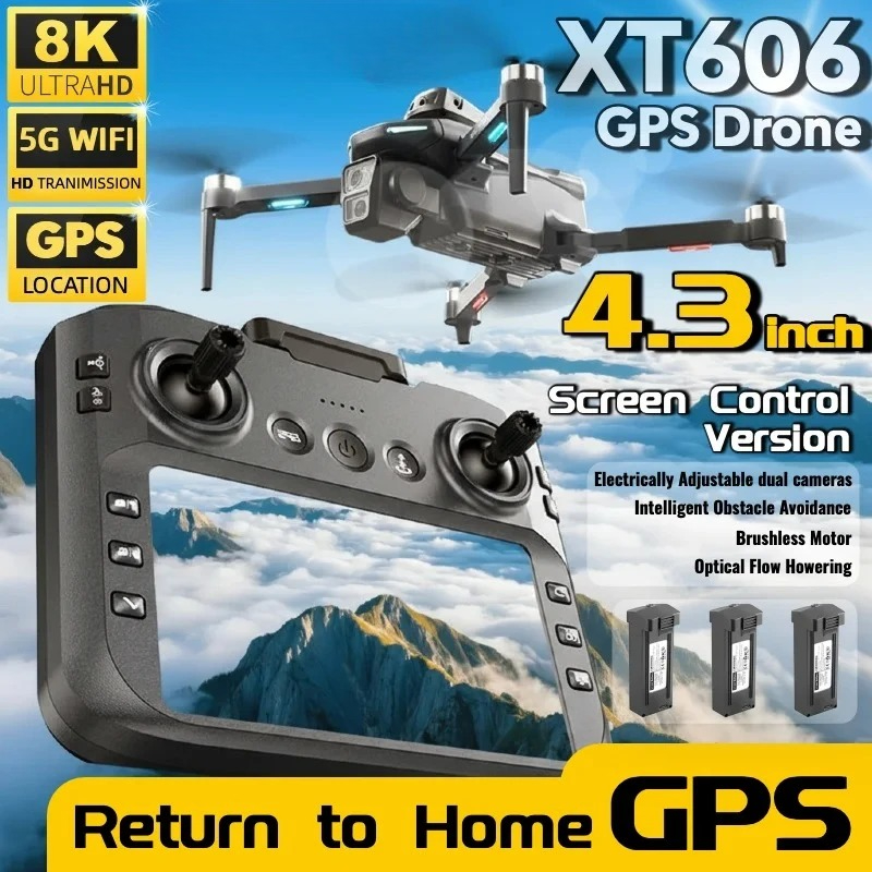 Drone Thermal Imaging - Best Deal XT606 MAX Drone GPS