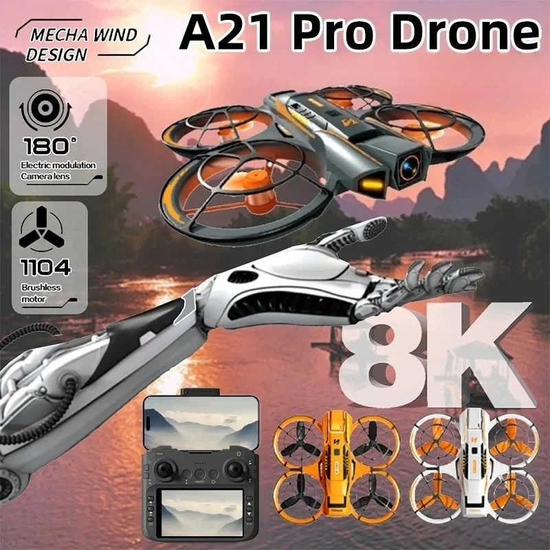 Original A21 Pro Drone 4K Prof - Drone Surveying 评论和价格