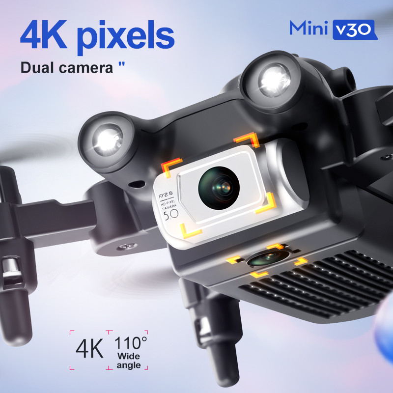 Mini V30 WiFi FPV Drone With 4 - Drone Aerial Photography 评论和价格