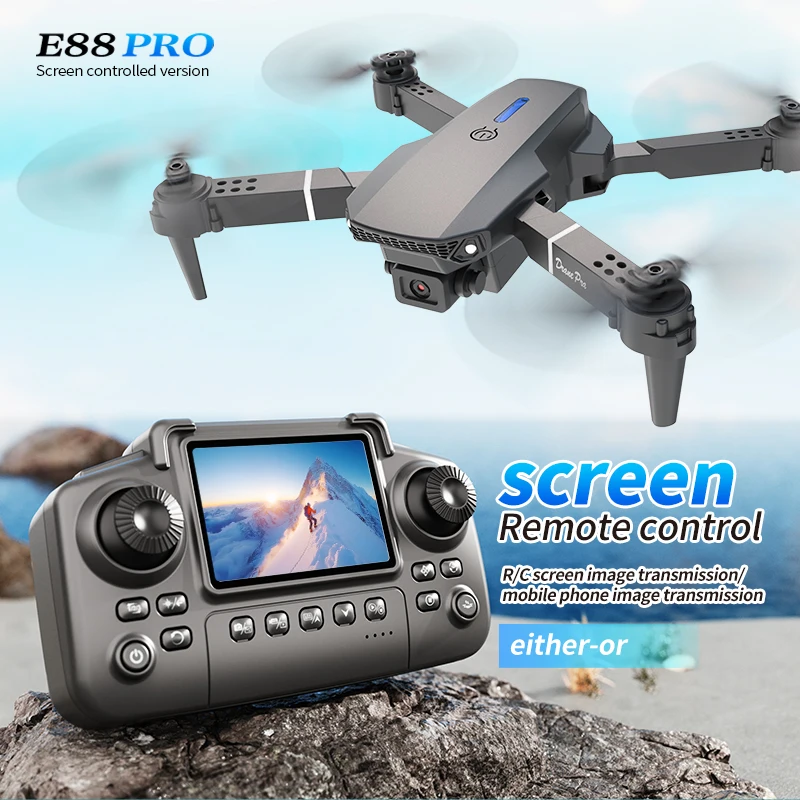Professional E88 PRO Drone wit - Drone Cinematic 评论和价格