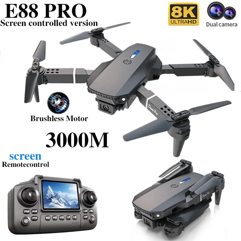 Professional E88 PRO Drone wit - Drone Cinematic 评论和价格