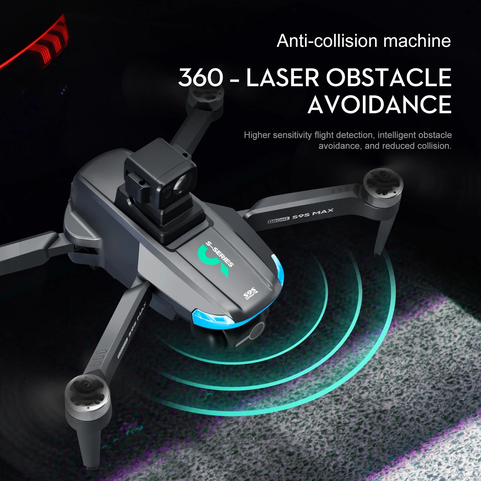 NEW S9S MAX MINI Drone 4K 2-Ax - Drone Aerial Photography 评论和价格