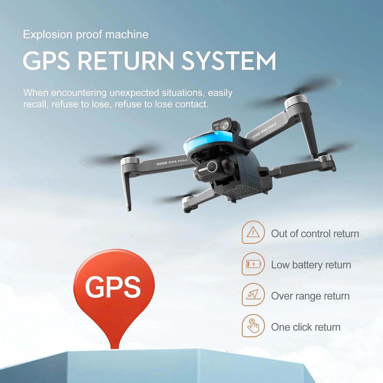 NEW S9S MAX MINI Drone 4K 2-Ax - Drone Aerial Photography 评论和价格