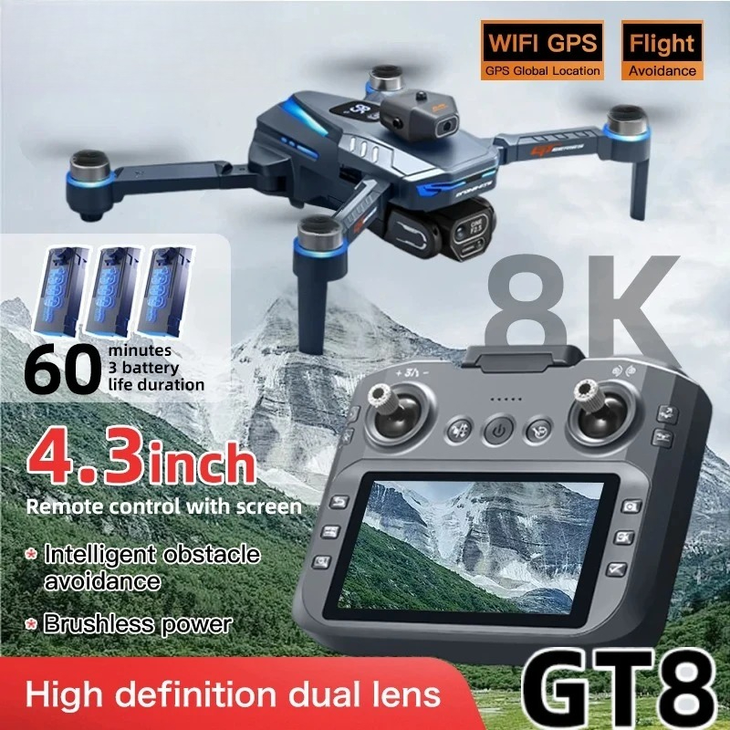 Original GT8 Drone 8K Professi - Drone Thermal Imaging 评论和价格