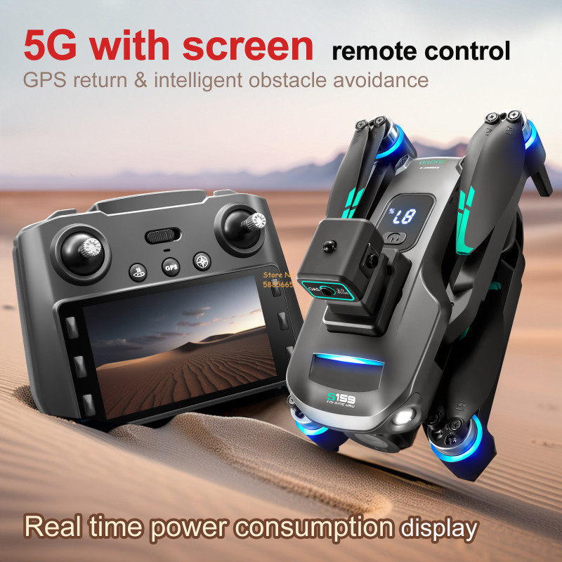 8K Dual Camera 5G WIFI FPV Rem - Drone Aerial Photography 评论和价格