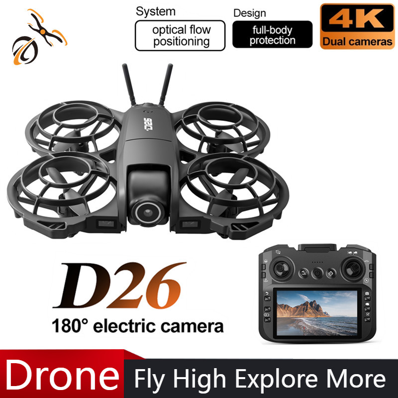 D26 Drone 4K Aerial HD 180° Ca - Drone Aerial Photography 评论和价格