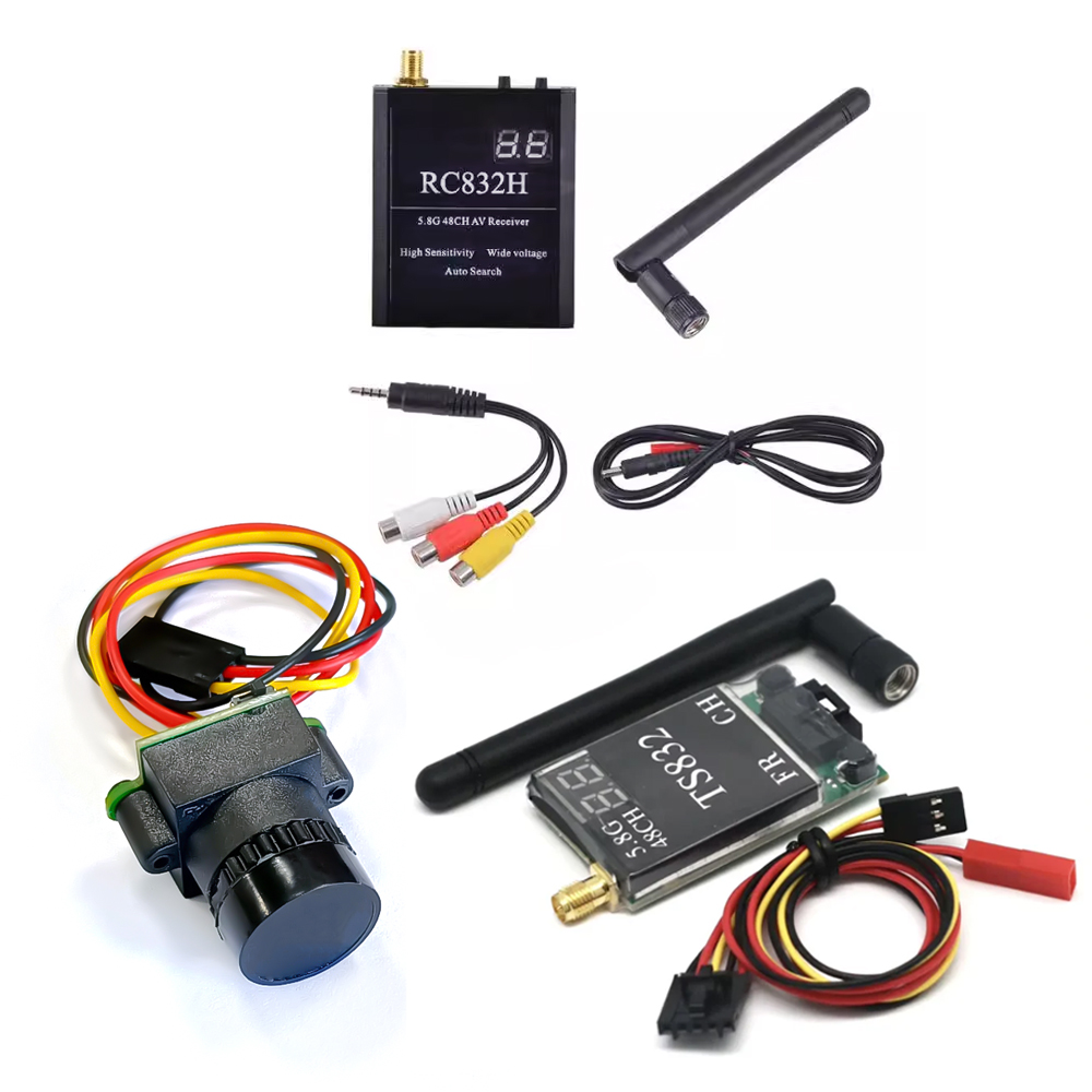 TS832 Receiver +RC832 +1000TVL - Drone Aerial Photography 评论和价格
